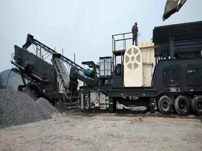 crushing and screening plant which consist of