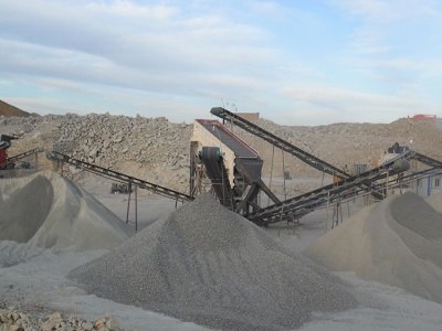 APPLICATION FOR WORKS APPROVAL Limestone Crushing and ...